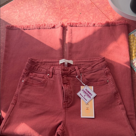 Vervet Denim - Vervet High-Rise Women's Jeans in Dusty Rose - Tummy Control